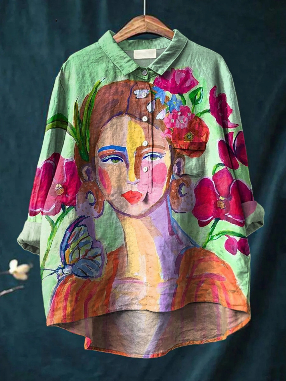 Lily - Camisa Descontraída Primavera