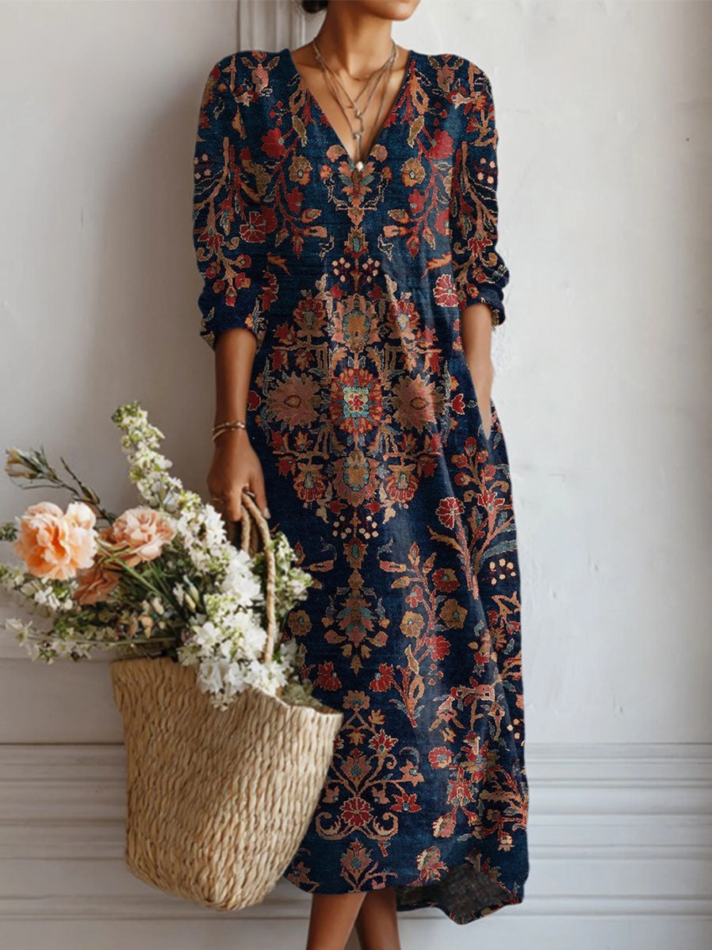 Vestido Longo Boémio