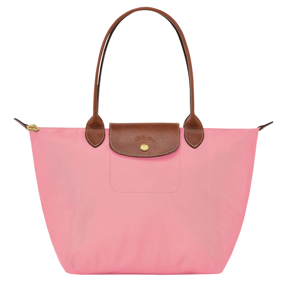 Longchamp - Tote Médio Le Pliage, Marshmallow