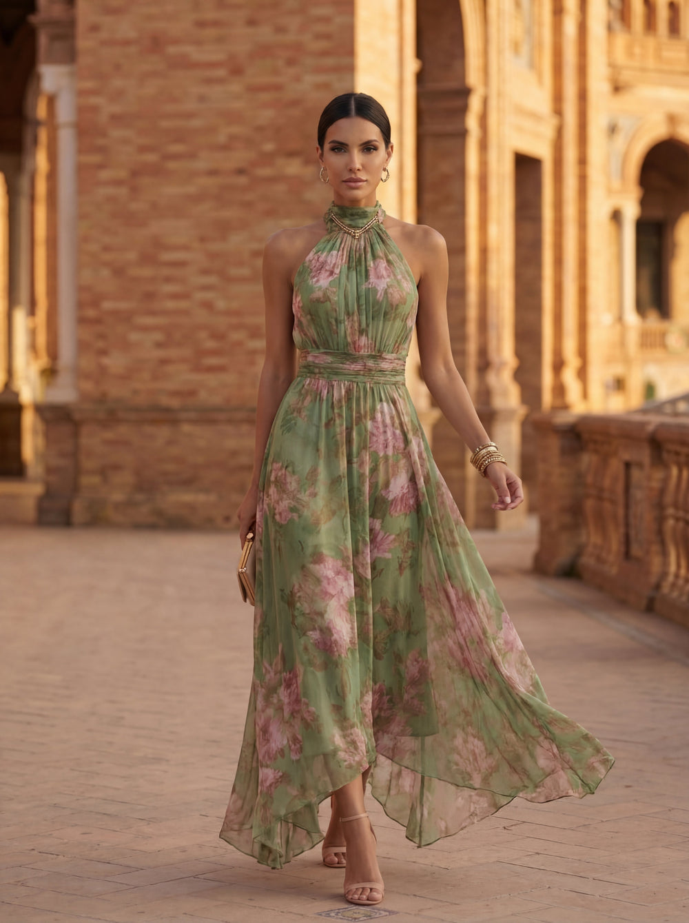 Vestido Elegante Olivia em Tule Refinado
