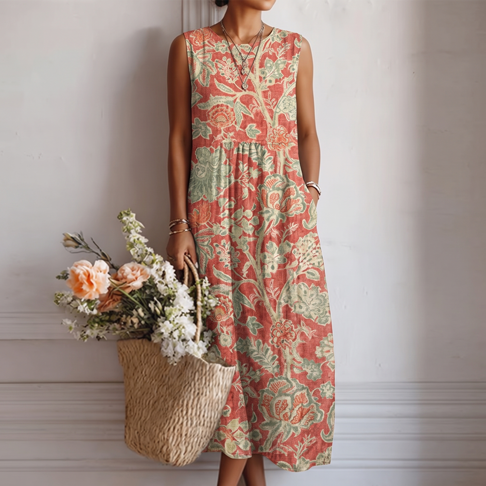 Raquel™ | Vestido Midi do Dia a Dia