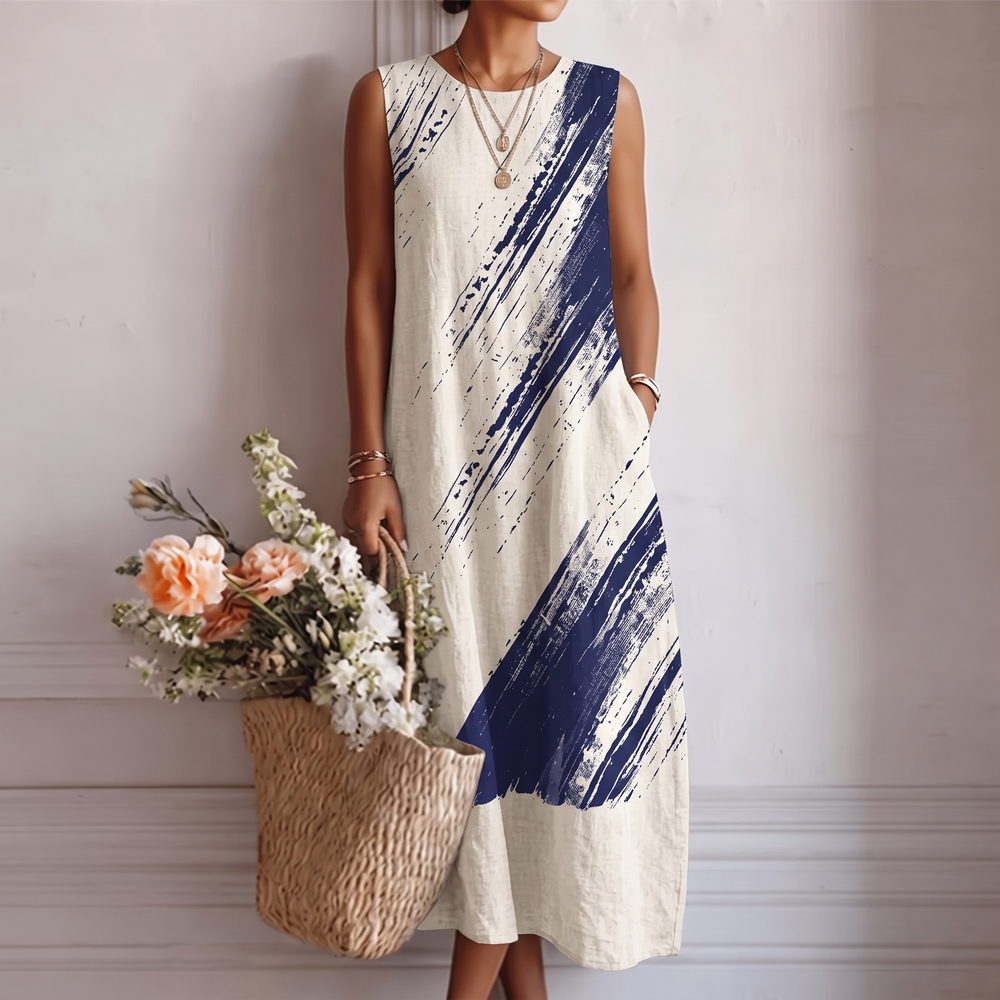 Elena™ | Vestido Midi Elegante para o Dia